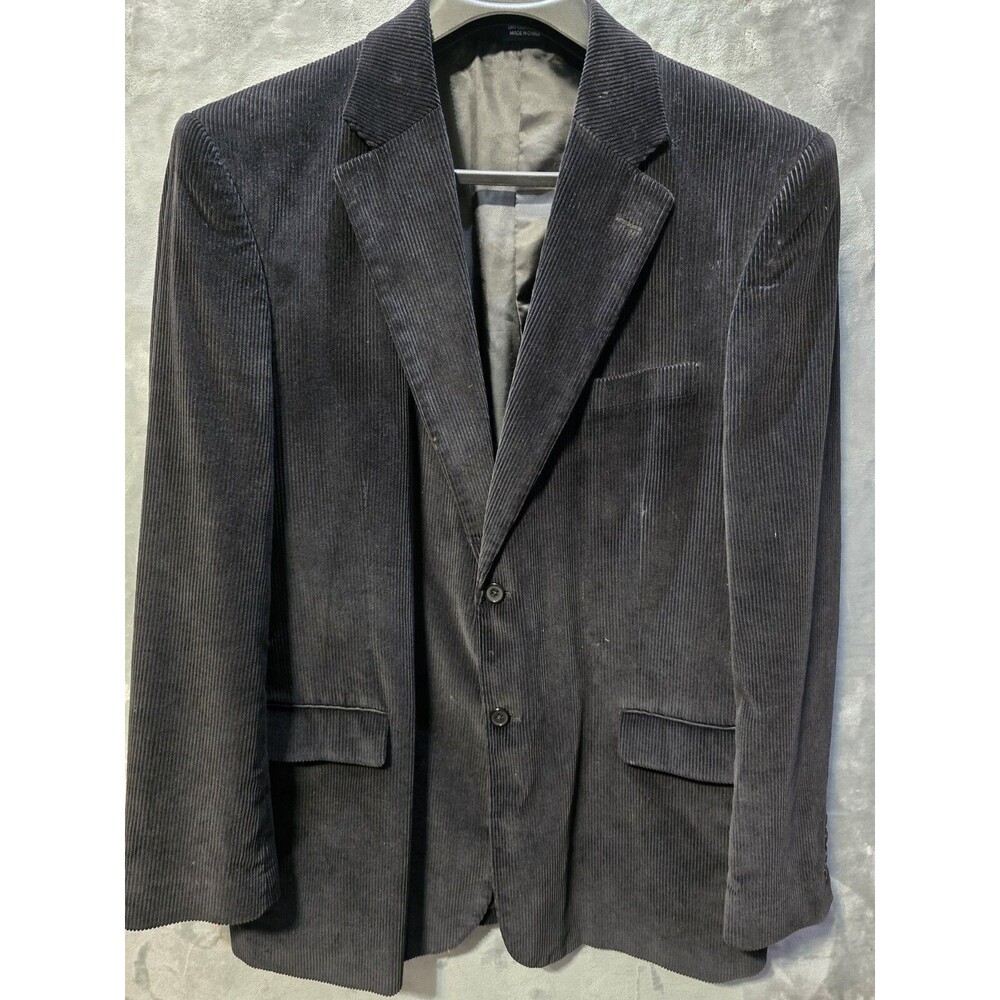 Vintage Meeting Street Corduroy Jacket Sport Coat 46L 100% Cotton Classic